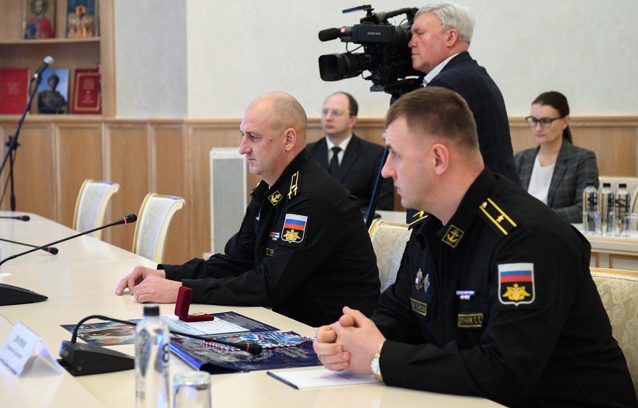 Экипаж атомного подводного крейсера К-456 «Тверь» побывал в Твери