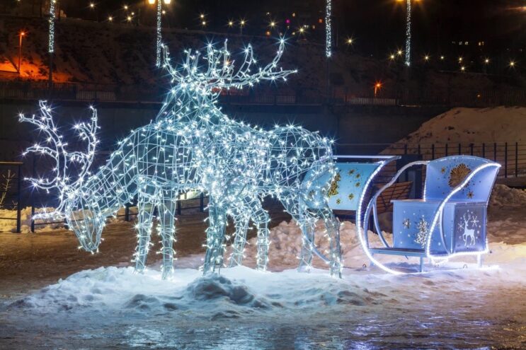 Глава Ржевского округа показал, как украсили город к праздникам Глава Ржевского округа показал, как украсили город к праздникам