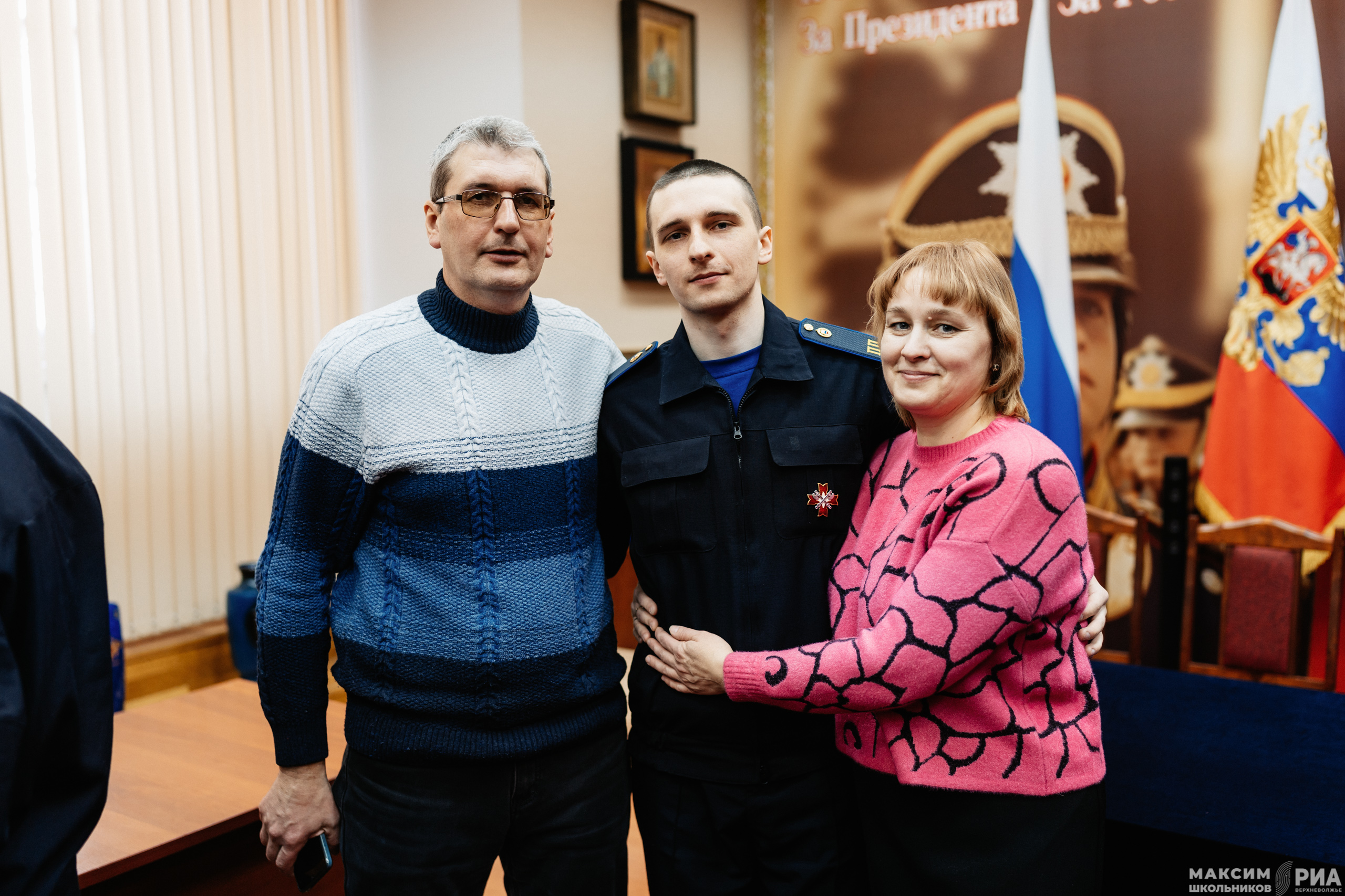 В Московском Кремле состоялось представление тверского региона в Президентском полку