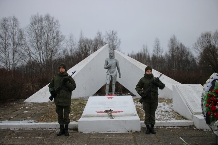 В Твери вспомнили подвиг танкового экипажа Горобца