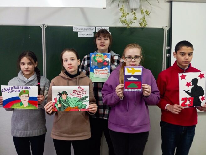 Юные жители Тверской области написали письма солдатам Юные жители Тверской области написали письма солдатам