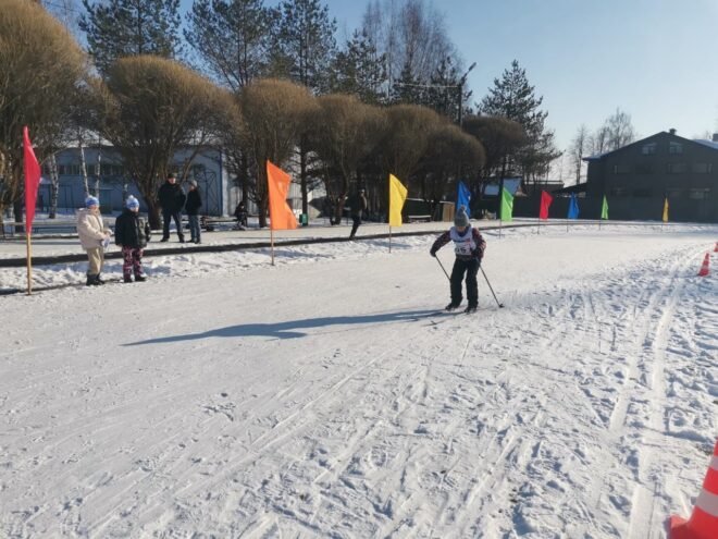 Юные жители Тверской области приняли участие в лыжных гонках