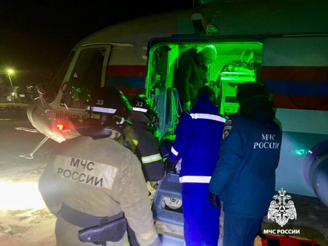 Вертолёт санавиации доставил пациента из Кашинского округа в Тверь Вертолёт санавиации доставил пациента из Кашинского округа в Тверь