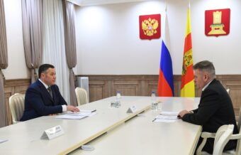 Игорь Руденя и Рем Рихтер обсудили развитие Удомельского округа