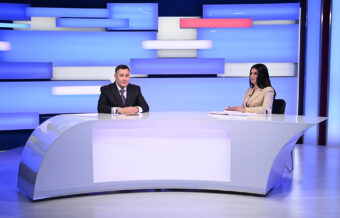 Строительство Западного моста, встреча с президентом и 80-летие Победы: О чем говорил в прямом эфире Игорь Руденя Игорь Руденя