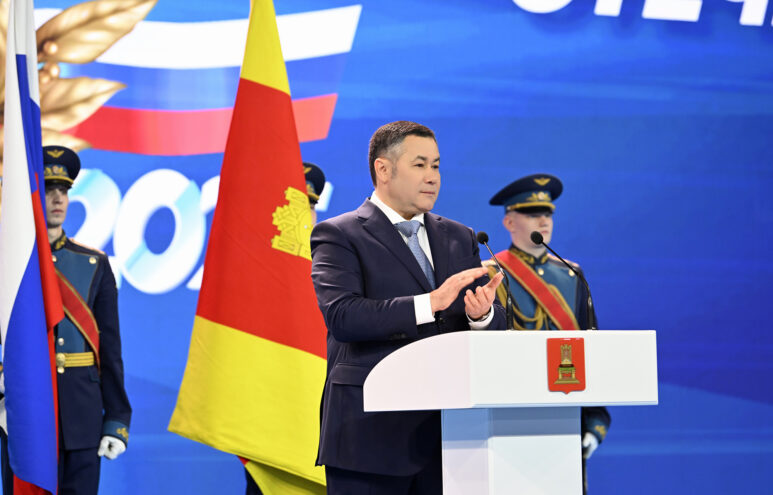 Игорь Руденя посетил торжественное мероприятие, посвящённое Дню защитника Отечества