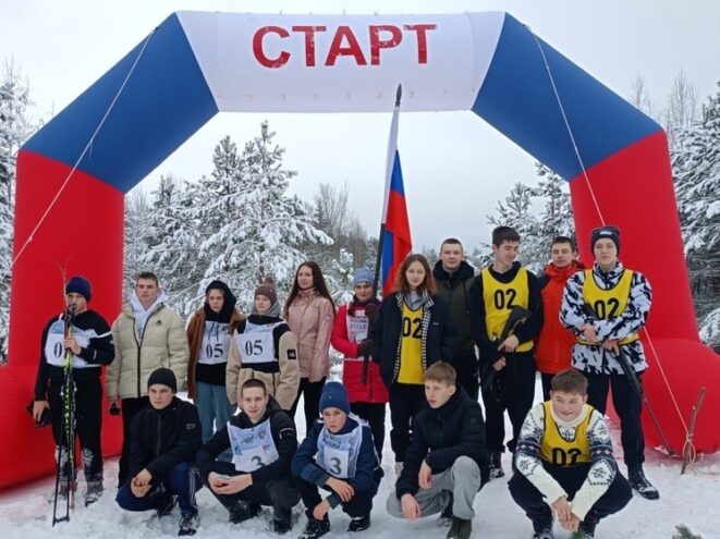 Школьники из Оленинского округа получили «бронзу» на соревнованиях по биатлону