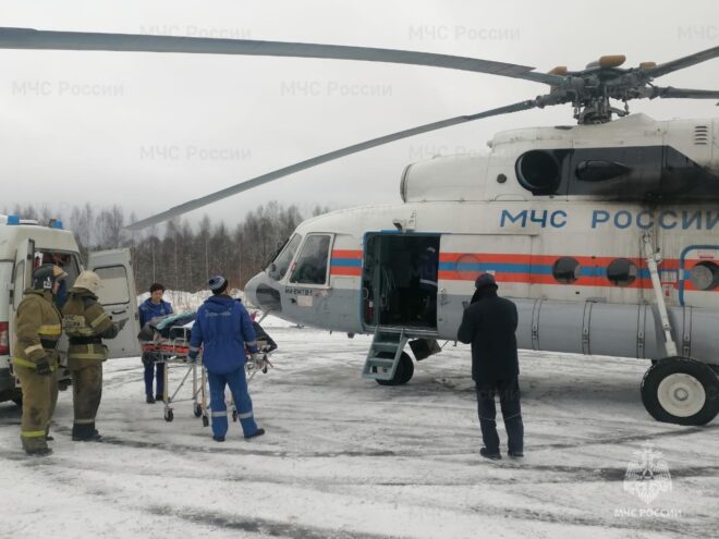 Вертолет санитарной авиации