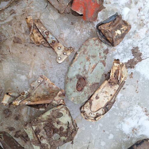 В Тверской области обнаружено место падения советского самолёта обнаружено место падения