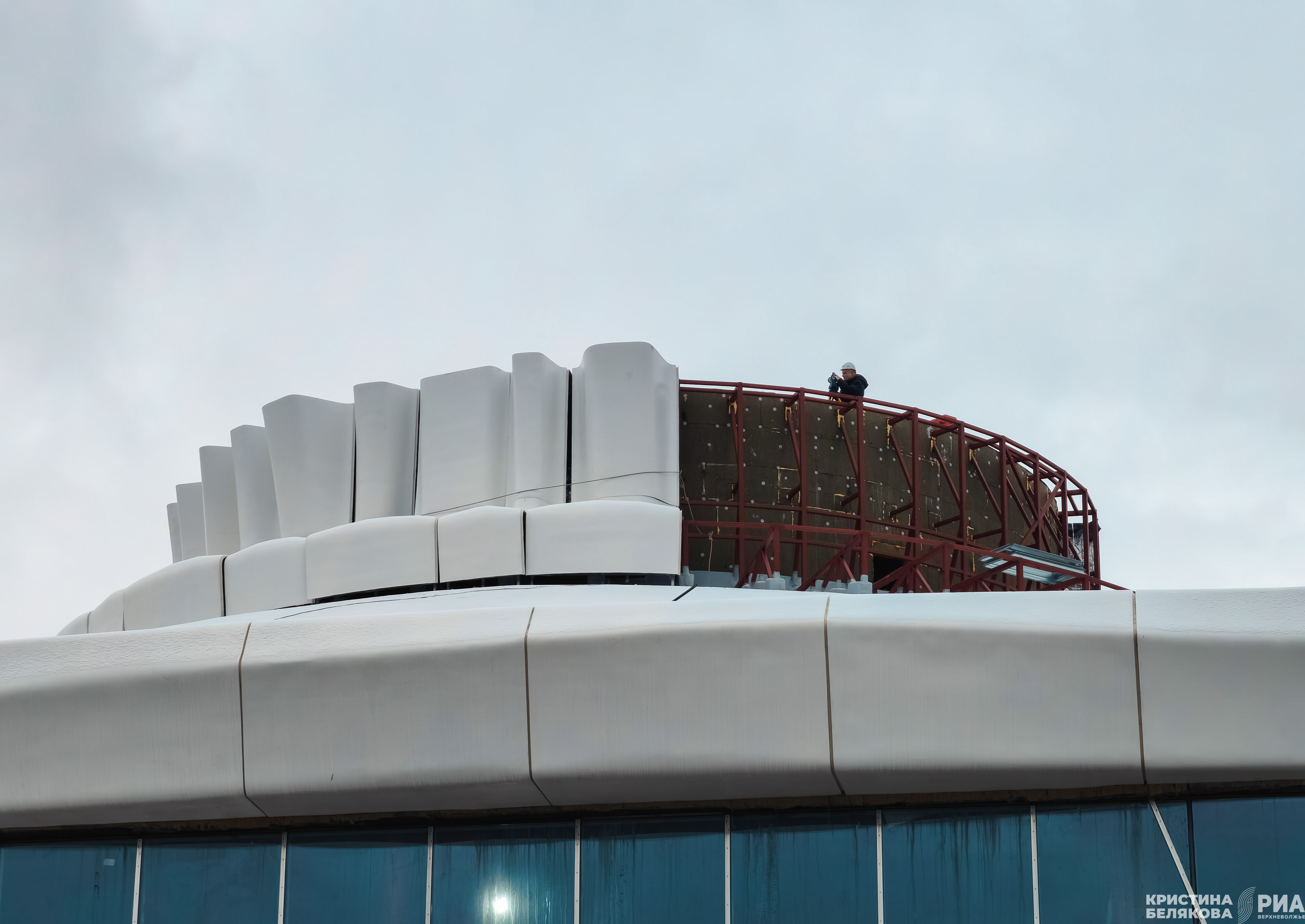 «МК в Твери» показал строящийся цирк изнутри