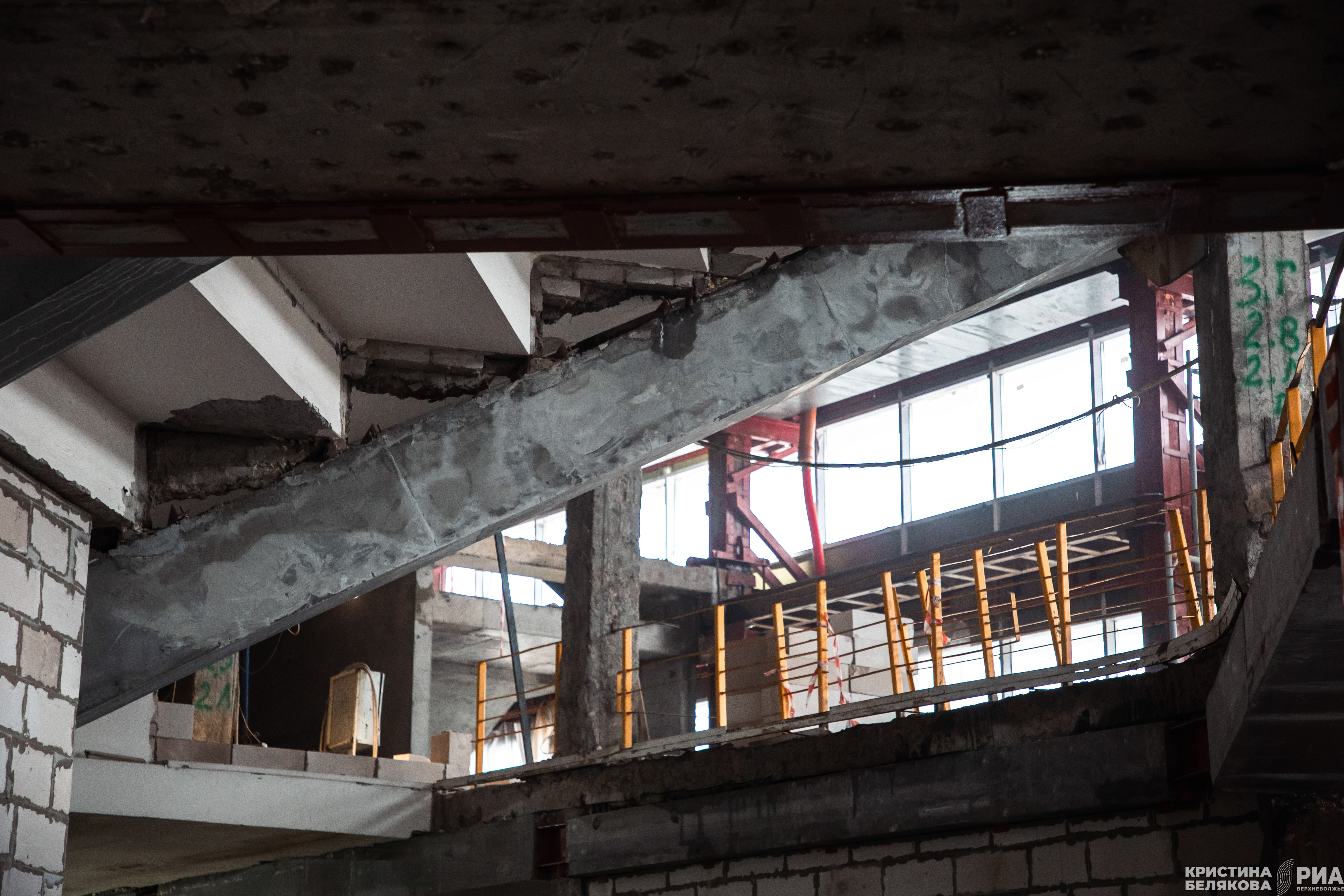 «МК в Твери» показал строящийся цирк изнутри