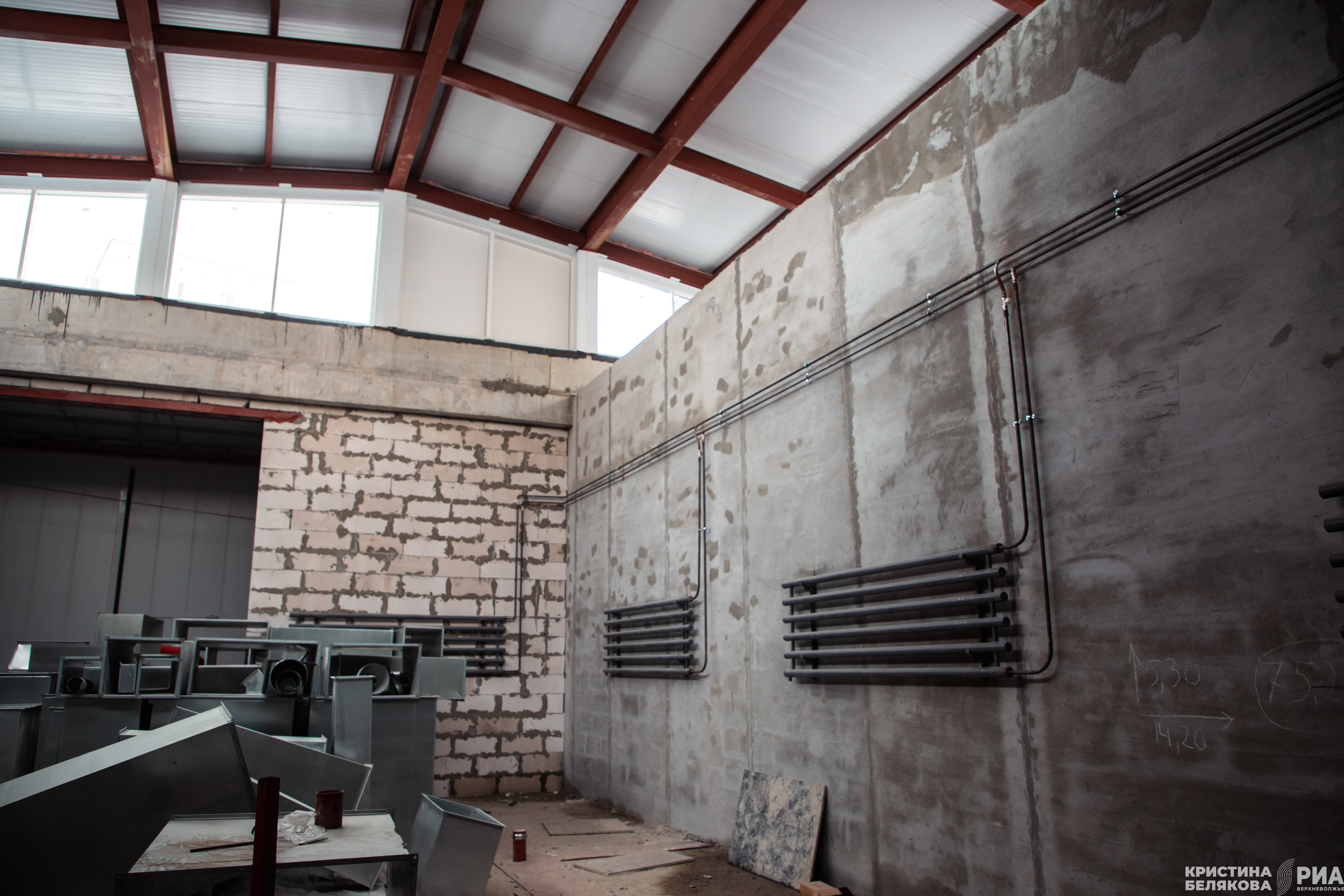 «МК в Твери» показал строящийся цирк изнутри