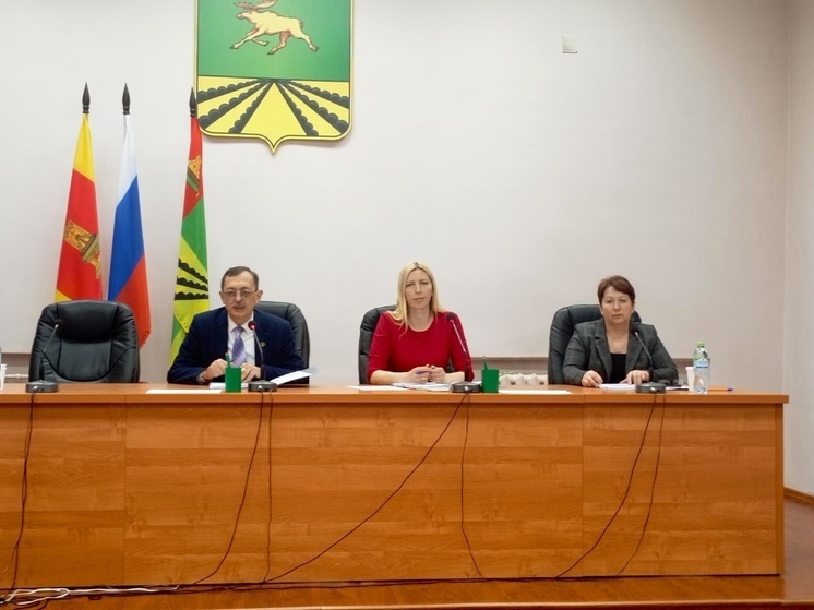 В Оленинском округе прошло 50-е заседание местной Думы