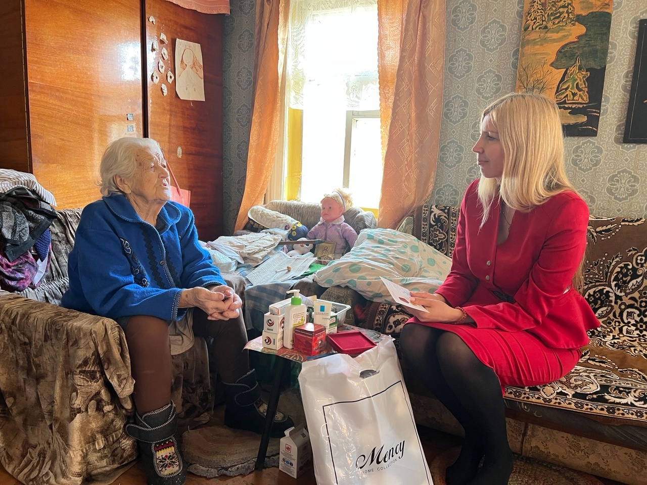 В Оленинском округе вручили ветеранам медали “80 лет Победы”