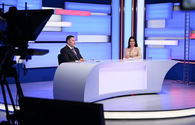 Игорь Руденя ответит на актуальные вопросы в программе «Прямой эфир» Игорь Руденя ответит на актуальные вопросы в программе «Прямой эфир»