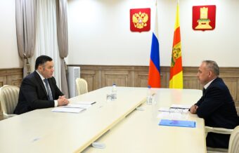 Игорь Руденя провел встречу с главой Кесовогорского округа Сергеем Тарасовым Игорь Руденя провел встречу с главой Кесовогорского округа Сергеем Тарасовым