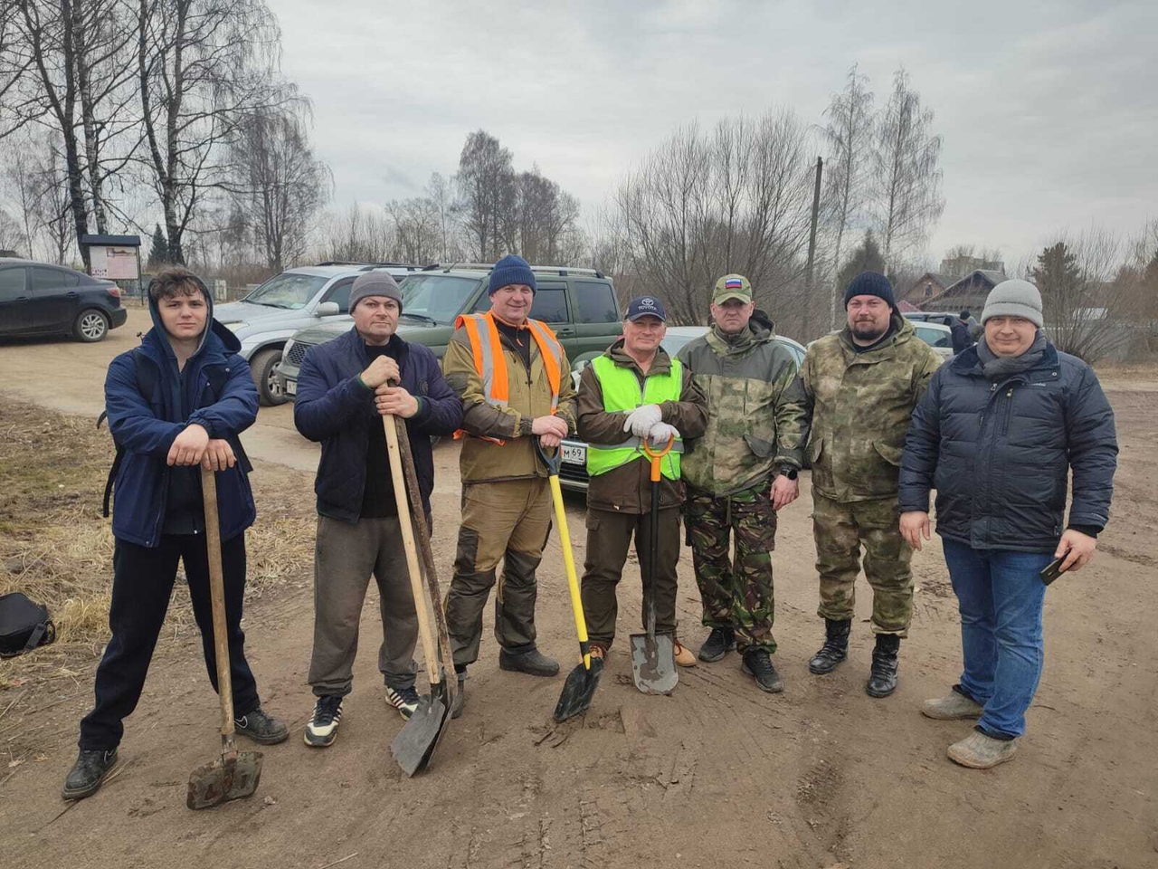 В Вышнем Волочке начались весенние субботники Вышнем Волочке