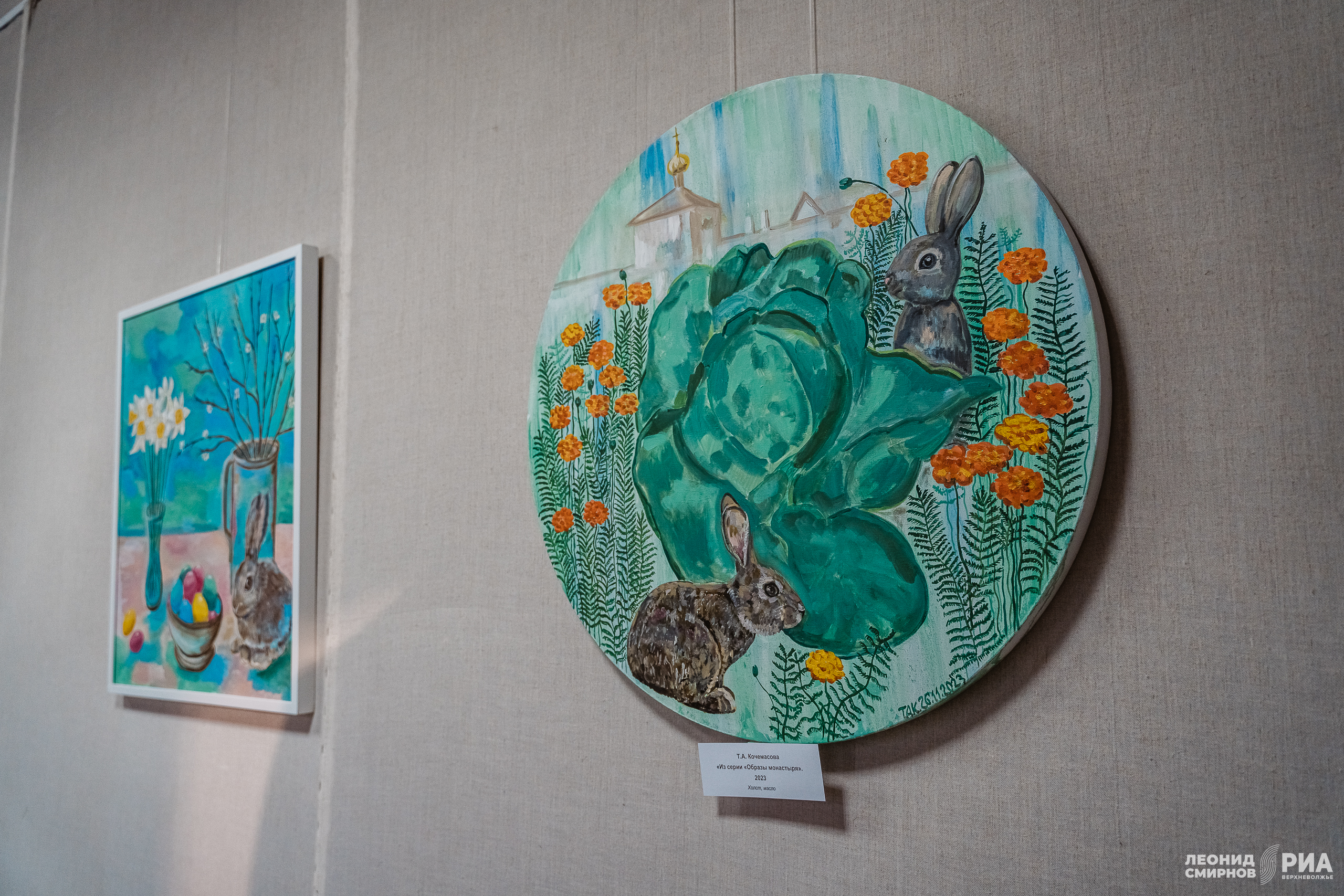 Весне дорогу: Художники Елена Церетели и Татьяна Кочемасова привезли в Тверь "Свое измерение"