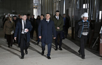 Губернатор Игорь Руденя проинспектировал строительство ДОКБ Твери Игорь Руденя