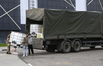 Тверская область направила в зону СВО очередную партию гуманитарного груза гуманитарного груза