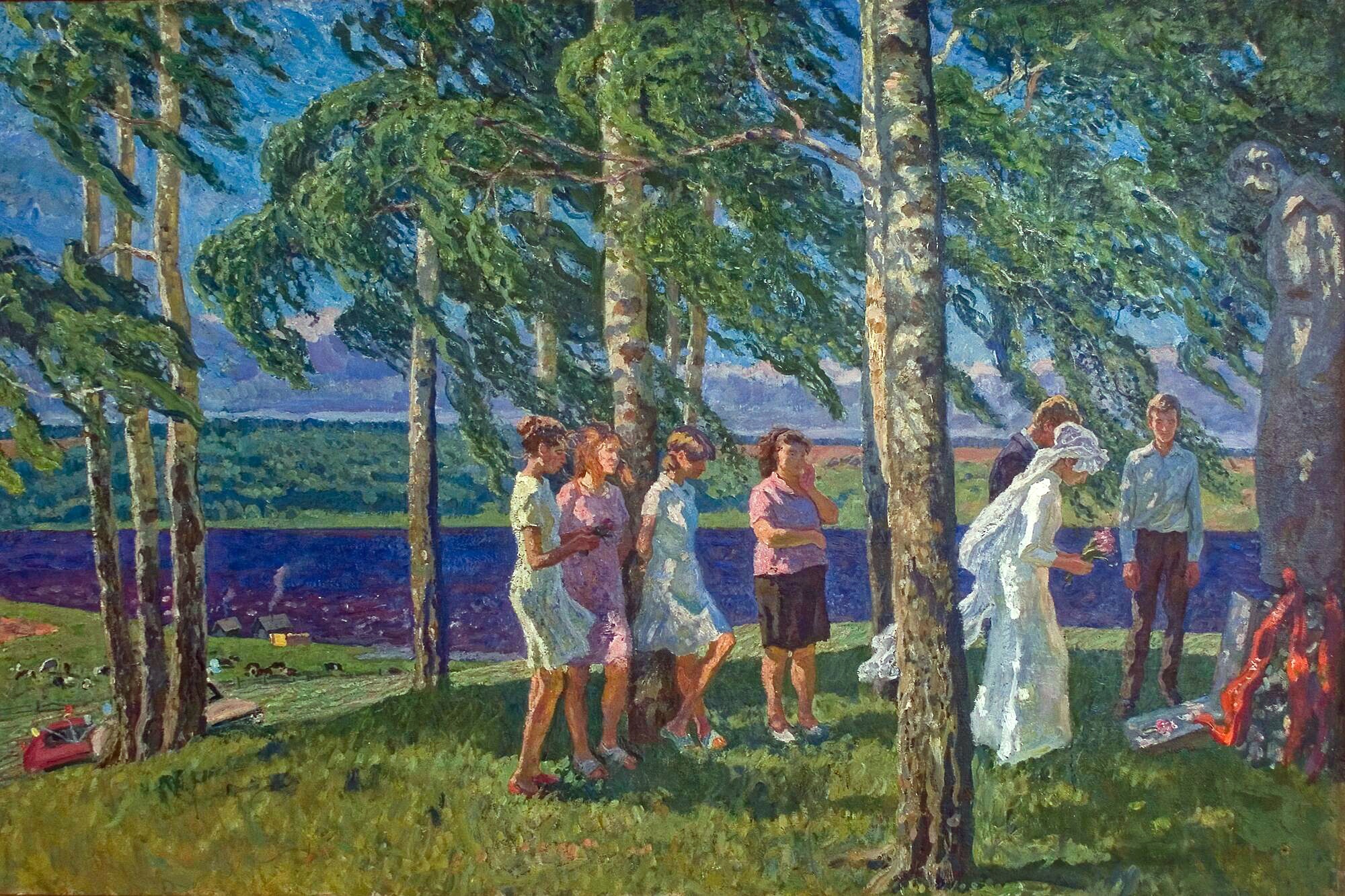 Известные картины Алексея Ткачева, созданные в Тверской области