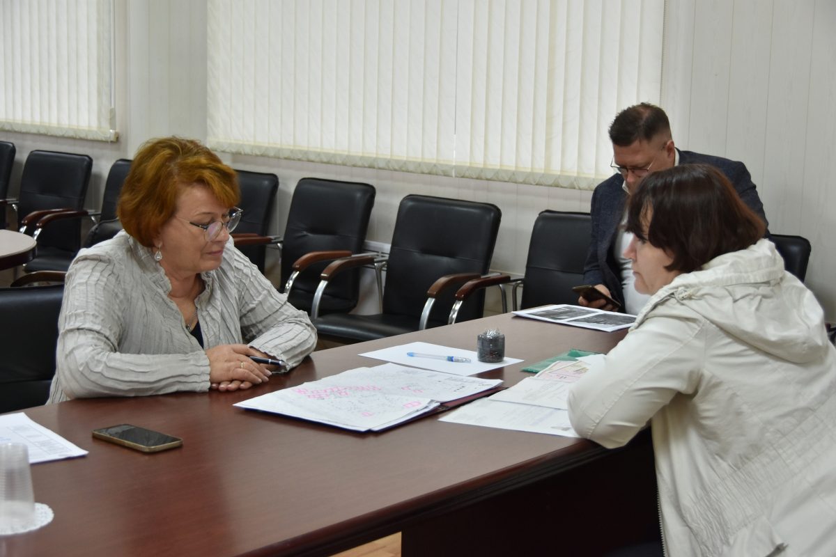 Глава Вышневолоцкого округа Наталья Рощина провела личный прием граждан Наталья Рощина