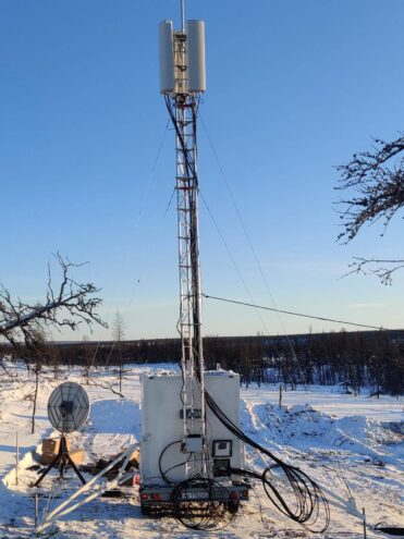 МегаФон обеспечил мобильной связью алмазные месторождения в Арктике Фото принадлежит ПАО Мегафон.