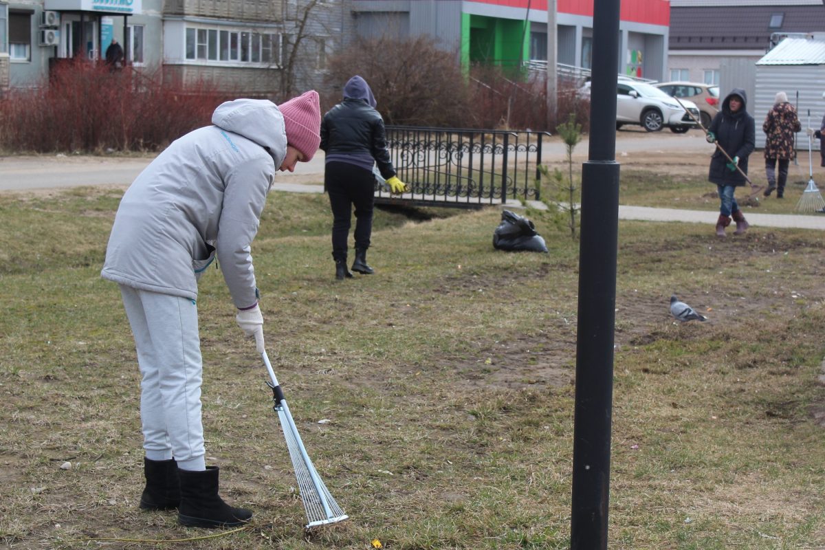 В Лихославльском округе продолжаются субботники субботники
