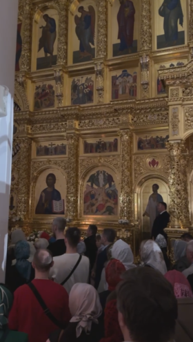 В Спасо-Преображенском соборе Твери проходит Пасхальное богослужение Пасхальное богослужение