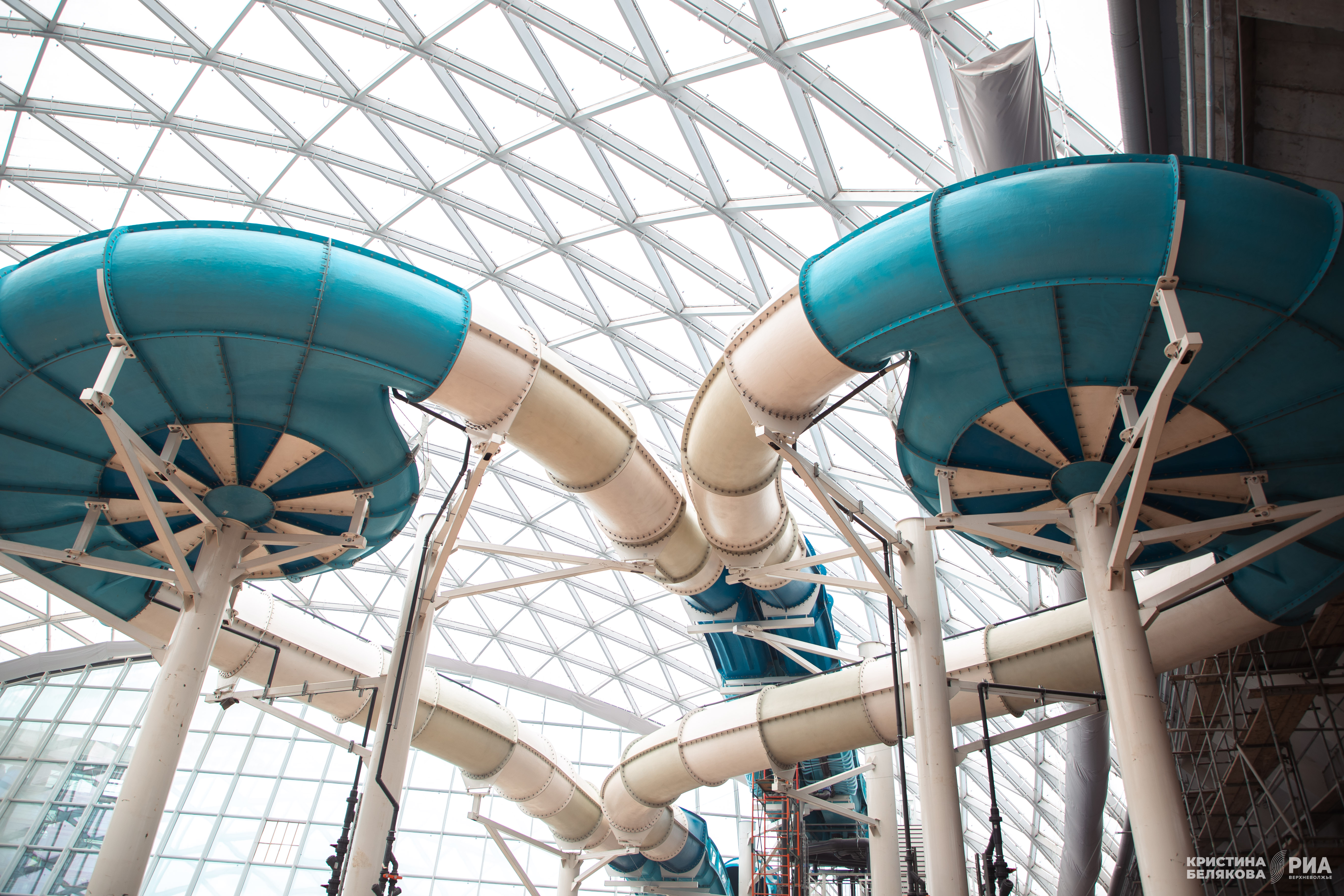 В Тверской области продолжается строительство огромного аквапарка