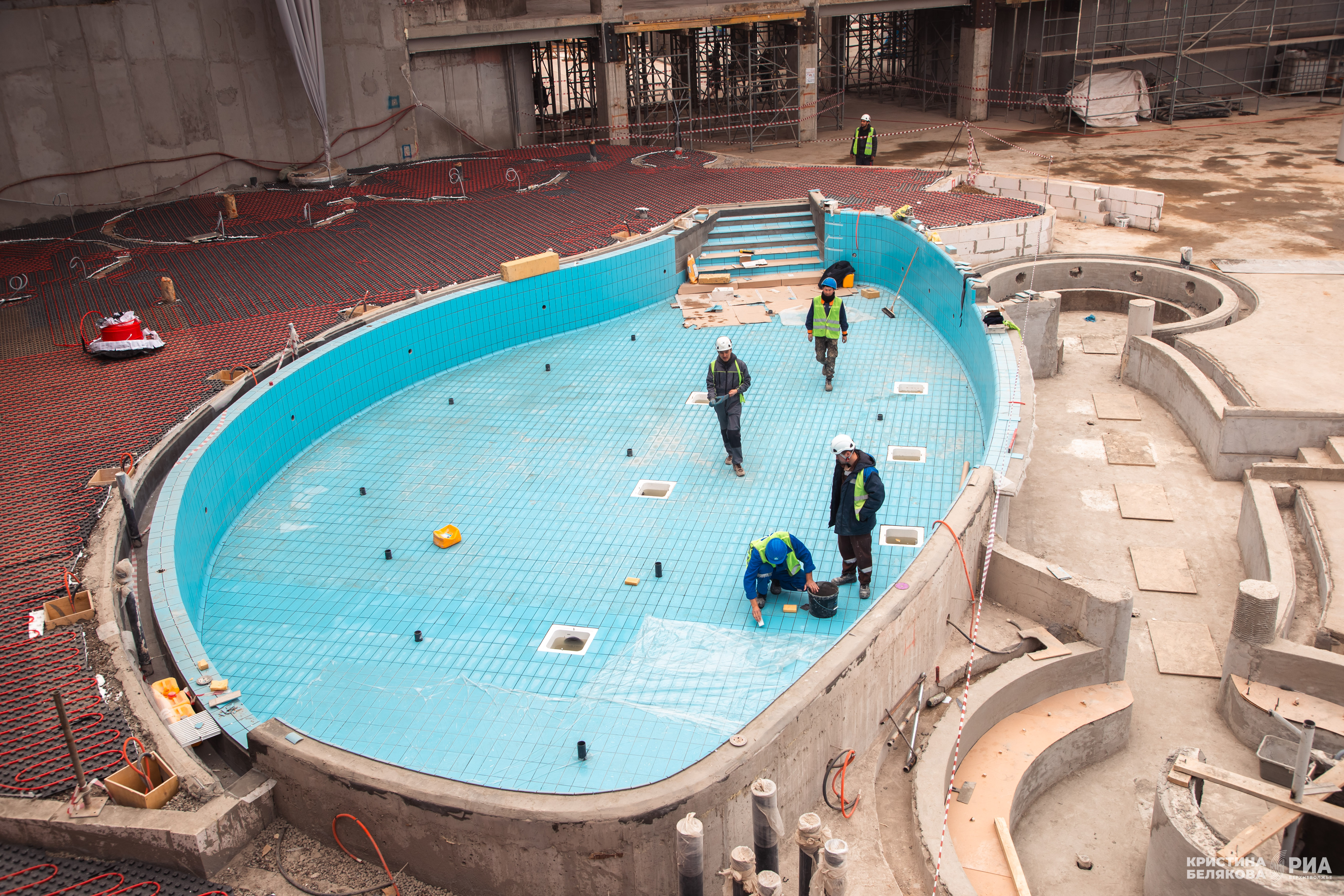 В Тверской области продолжается строительство огромного аквапарка
