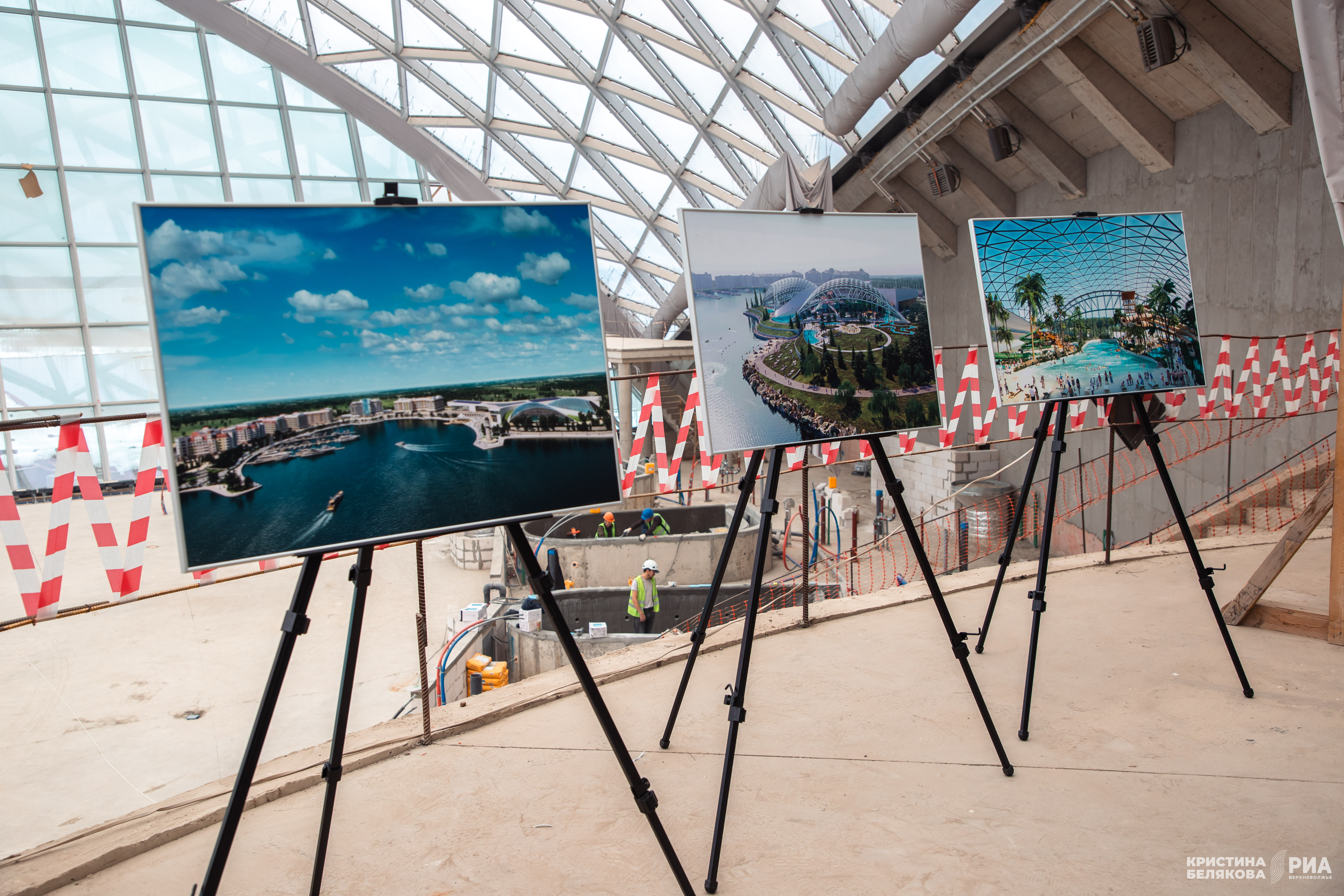 В Тверской области продолжается строительство огромного аквапарка