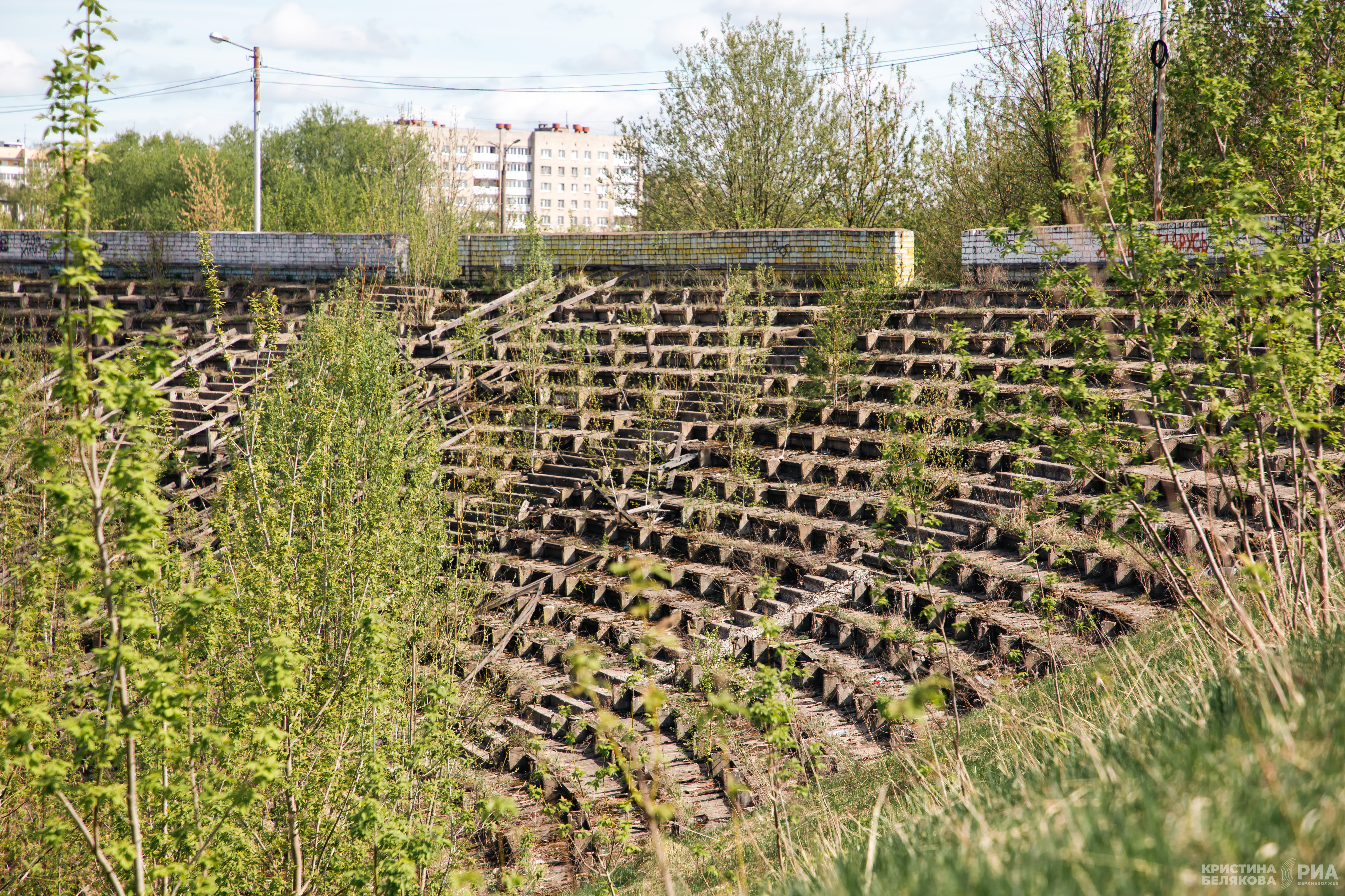 Фоторепортаж: "Центральный" стадион в Твери превратят в место для спорта и активного отдыха