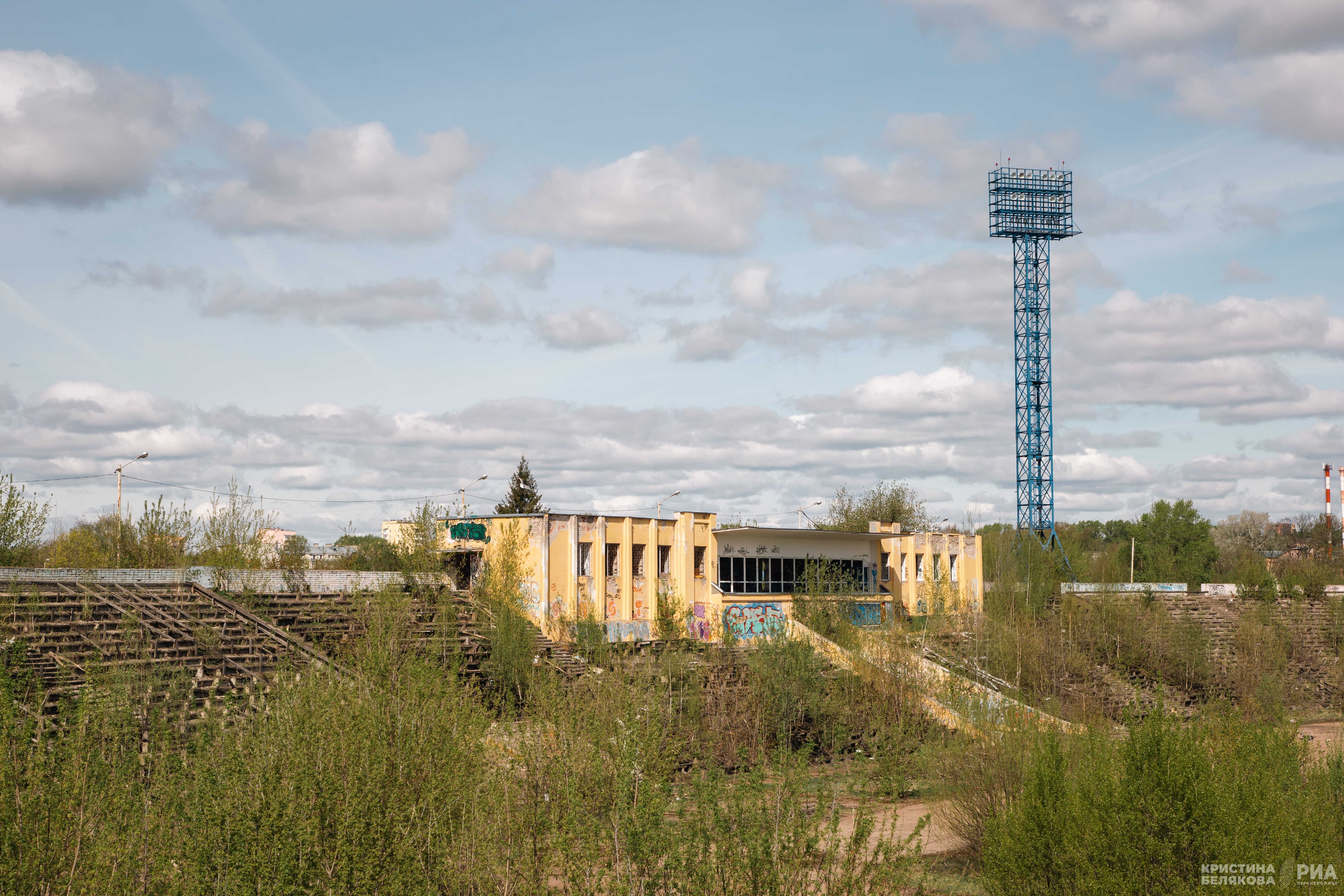 Фоторепортаж: "Центральный" стадион в Твери превратят в место для спорта и активного отдыха