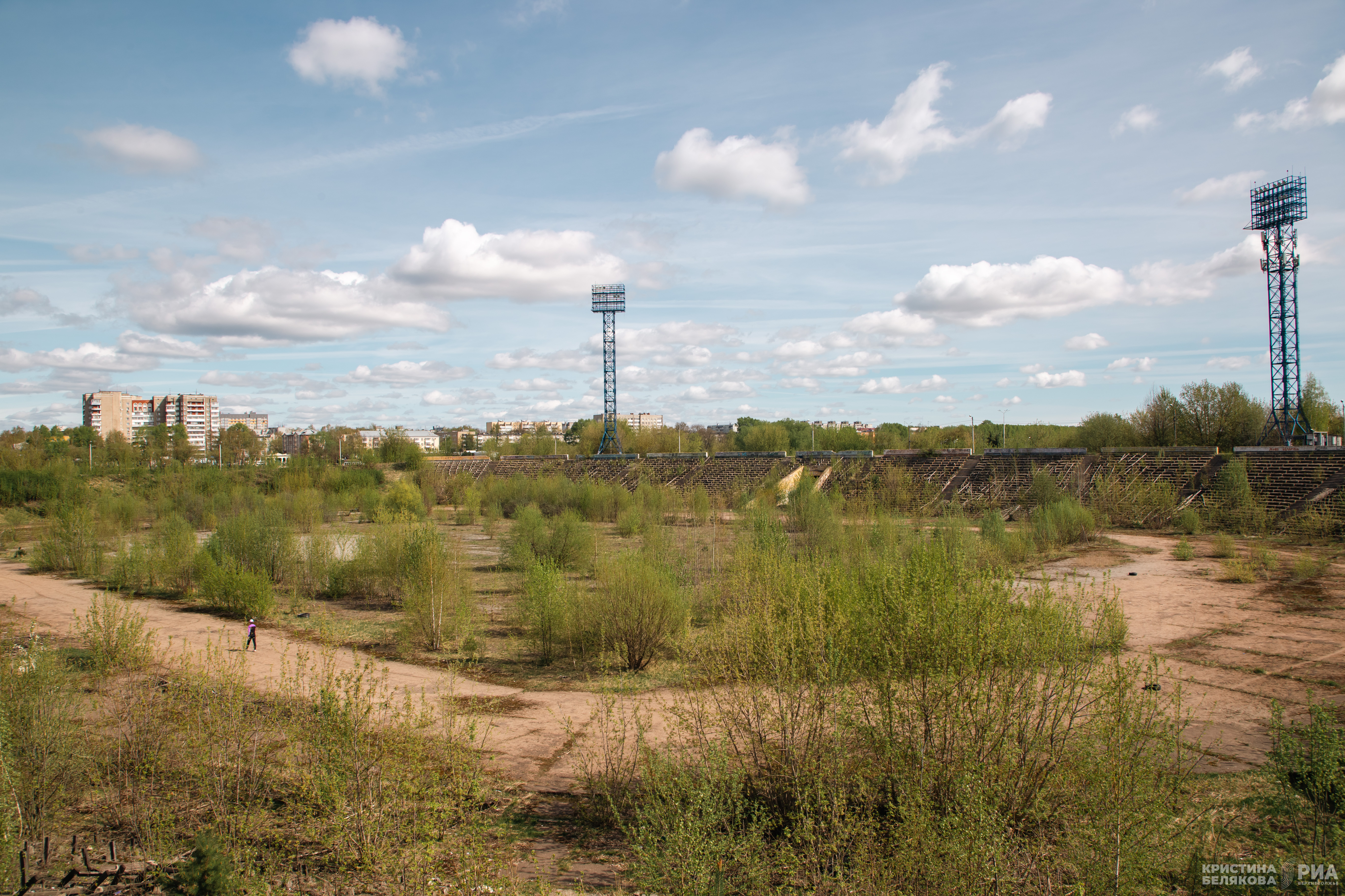 Фоторепортаж: "Центральный" стадион в Твери превратят в место для спорта и активного отдыха