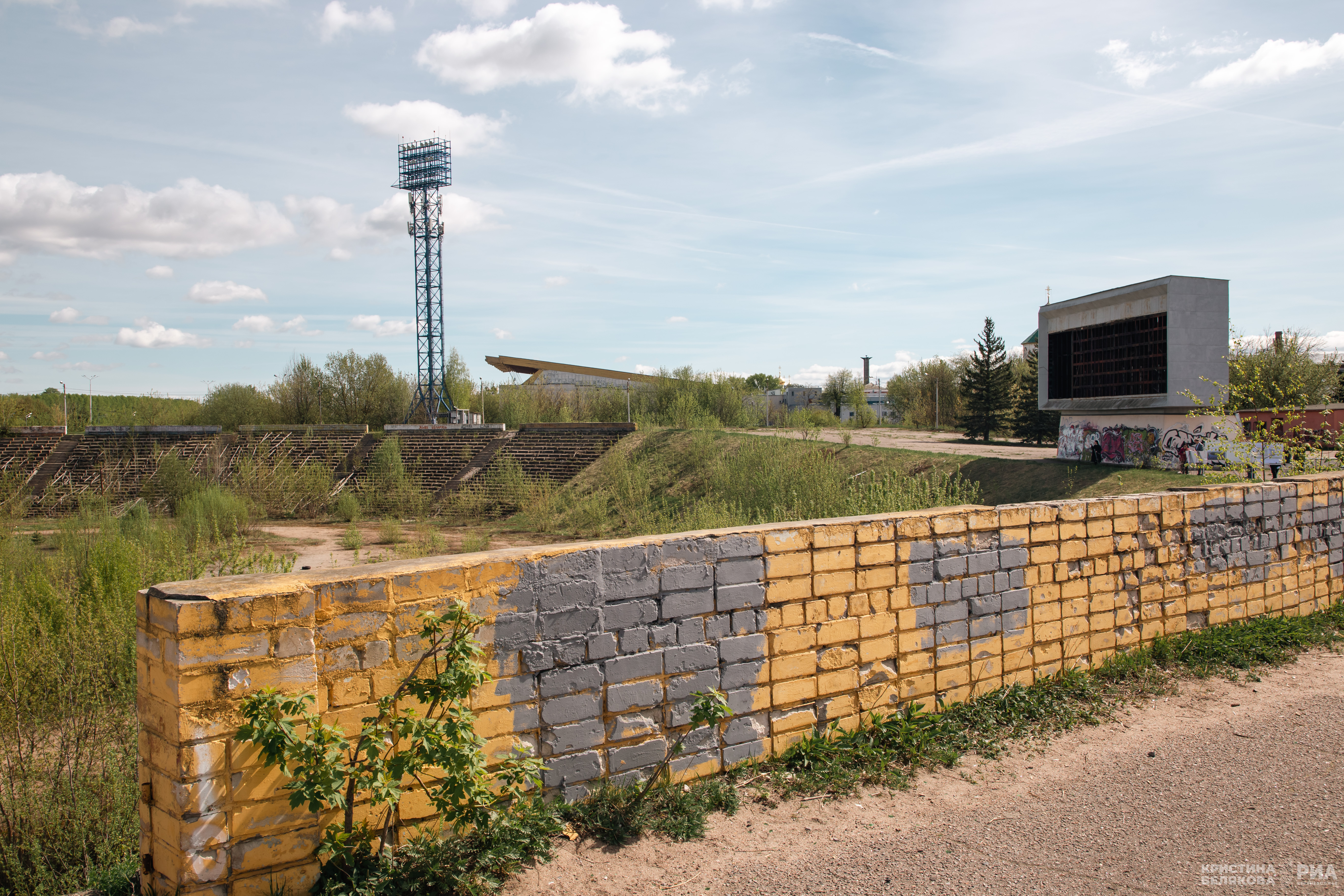 Фоторепортаж: "Центральный" стадион в Твери превратят в место для спорта и активного отдыха