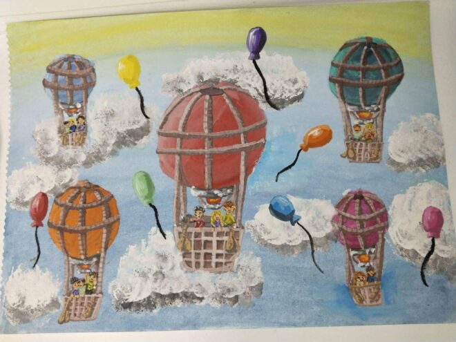 Рисунок студентки из Тверской области побывал в космосе