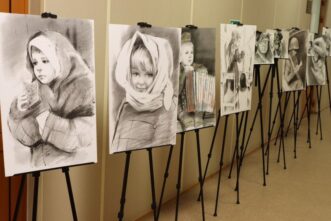 Вдова участника СВО из Твери открыла выставку, посвящённую 80-летию Великой Победы Великой Победы