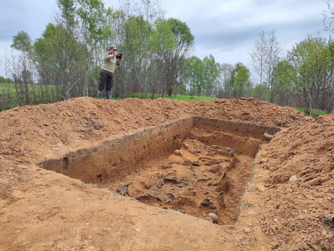 В Тверской области поисковики обнаружили останки 13 солдат