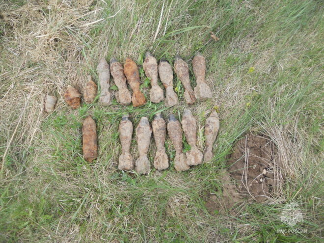 В Тверской области обезвредили опасные предметы времён войны Тверской области