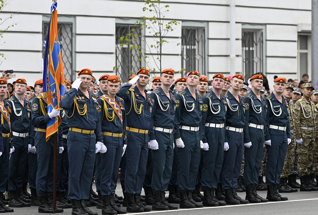 80 лет Победы: в Твери состоялось торжественное прохождение войск 80 лет Победы: в Твери состоялось торжественное прохождение войск