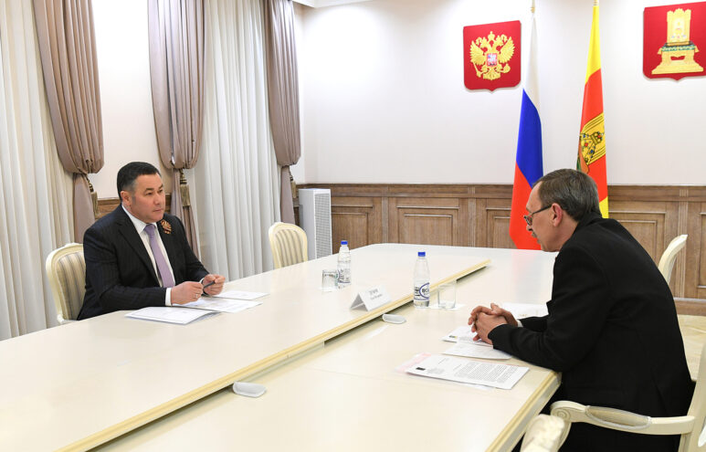 Губернатор Игорь Руденя