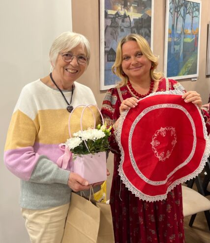 Австрийская дочь русского солдата Элеонора Дюпуи отметила День Победы в Твери в Твери