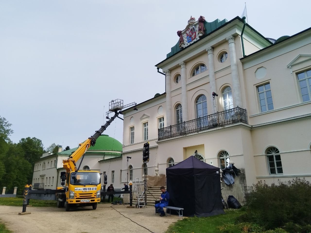 В усадьбе Тверской области снимают художественный сериал Тверской области