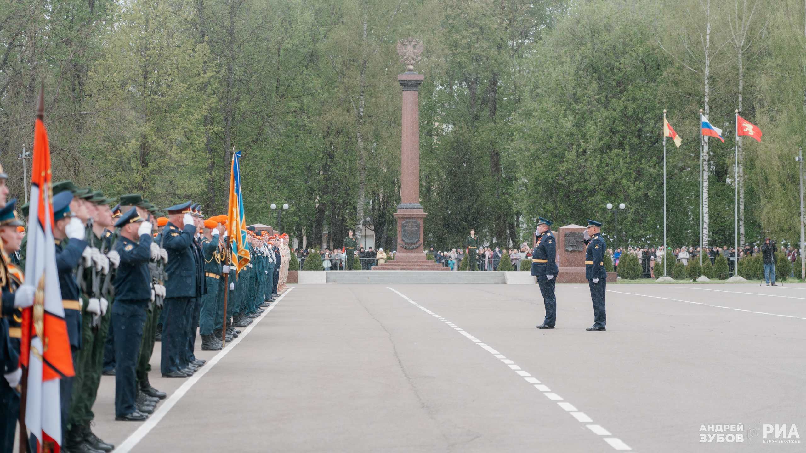 9 мая в Ржеве: в городе воинской славы отметили 80-летие Великой Победы