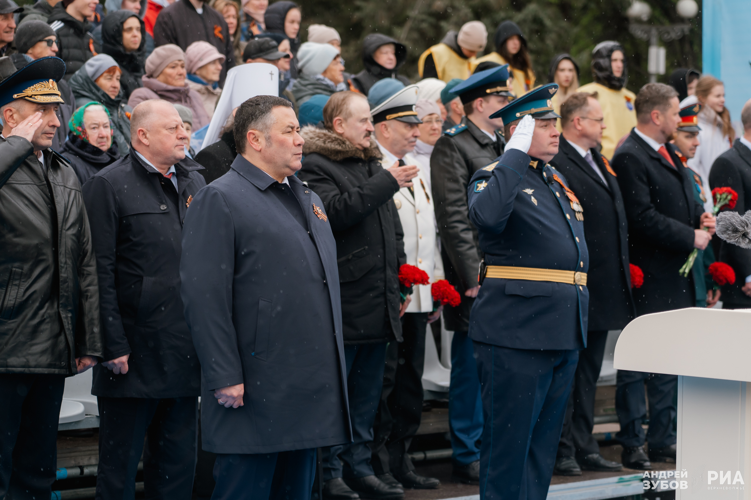 9 мая в Ржеве: в городе воинской славы отметили 80-летие Великой Победы