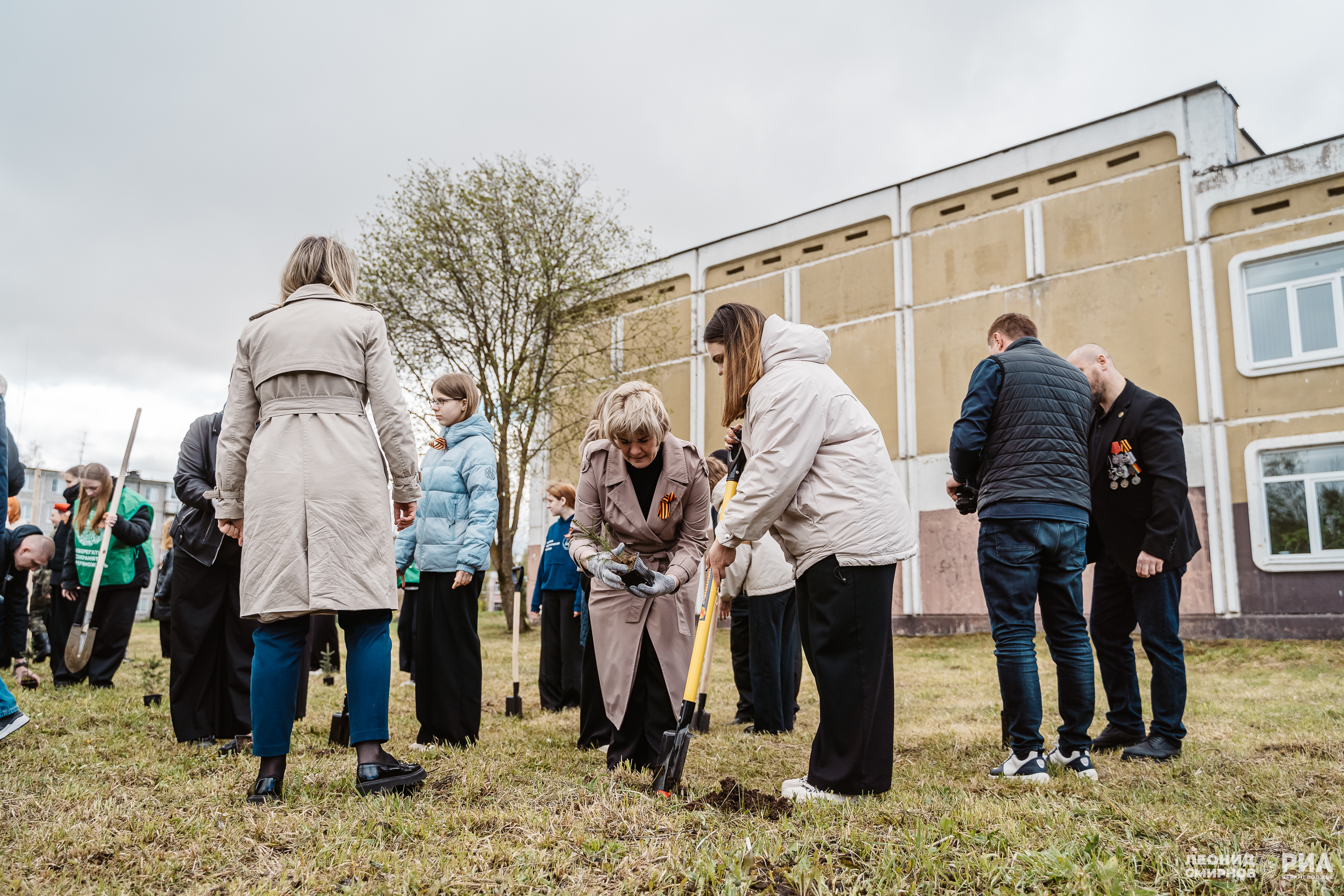 В Тверской области проходит акция «Аллея Героев», посвященная 80-летию Великой Победы и Году защитника Отечества акция «Аллея Героев»