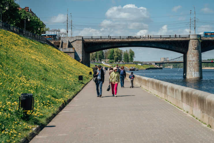 Тверь вошла в число популярных направлений для отдыха на Волге летом Волге