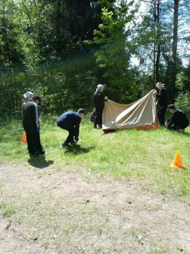 Андреапольские школьники приняли участие в туристическом слете Андреапольские школьники приняли участие в туристическом слете