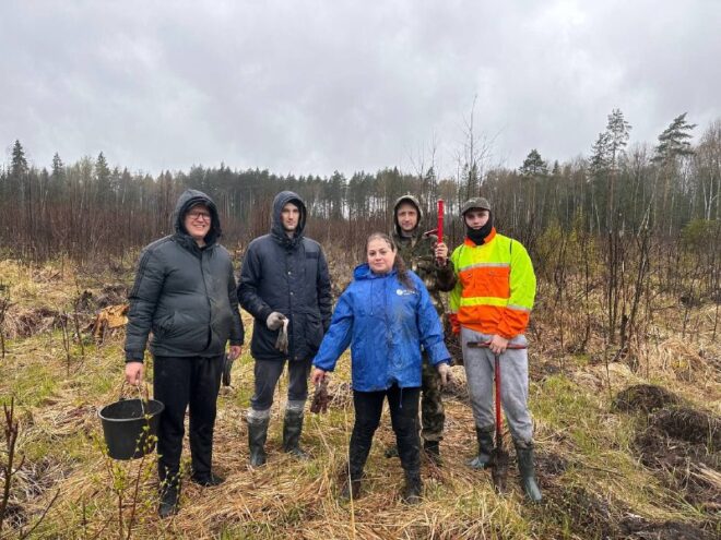 Молодые энергетики тверского филиала «Россети Центр» присоединились к эколого-патриотической акции «Сад памяти» Молодые энергетики тверского филиала «Россети Центр» присоединились к эколого-патриотической акции «Сад памяти»